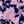 Navy Lilac Print