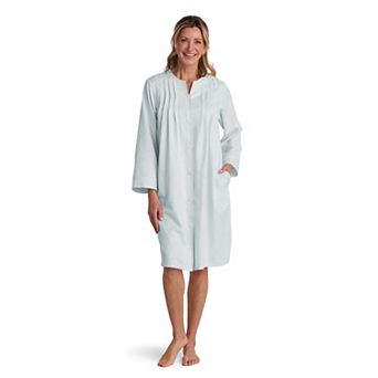Women's Miss Elaine Essentials Brushed Back Satin Short Robe