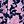 Navy Lilac Print