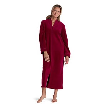 Petite Miss Elaine Essentials Micro Fleece Long Robe