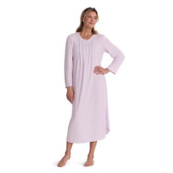 Women's Miss Elaine Essentials Honeycomb Long Gown