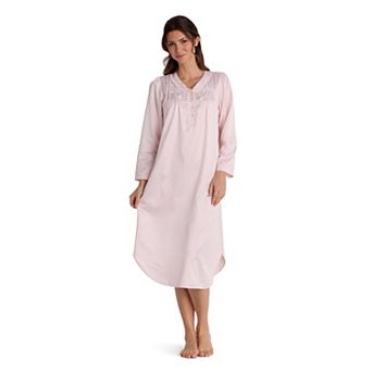 Women's Miss Elaine Essentials Brushed Back Satin Long Gown