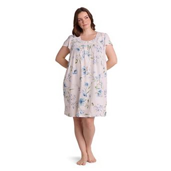 Women's Miss Elaine Essentials Silky Knit Short Nightgown