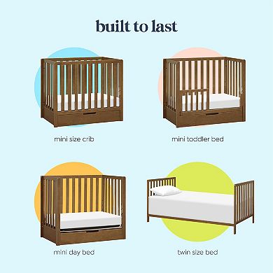 Carter's by DaVinci Colby 4-in-1 Convertible Mini Crib with Trundle