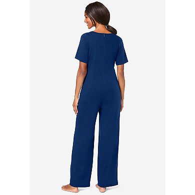 Avenue Women's Plus Size Body Lounger Jumpsuit