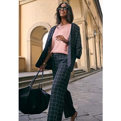 Roaman's Women's Plus Size Bi-Stretch Blazer