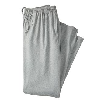 KingSize Men's Big & Tall Loungewear Open Bottom Pants