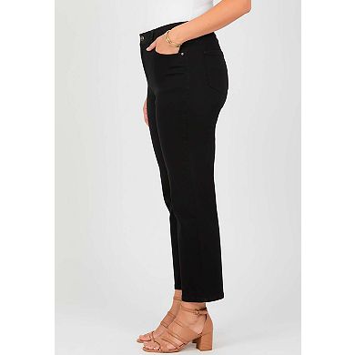 Catherines Women's Plus Size Right Fit Curvy Jean Capri