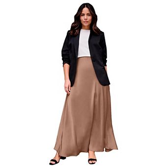 Avenue Women's Plus Size Maxi Slip Skirt