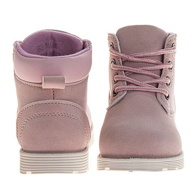 Josmo Construction Boots for Girls' Durable Rugged Work Style (Toddler)