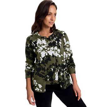 Jessica London Women's Plus Size Fine Gauge Cardigan