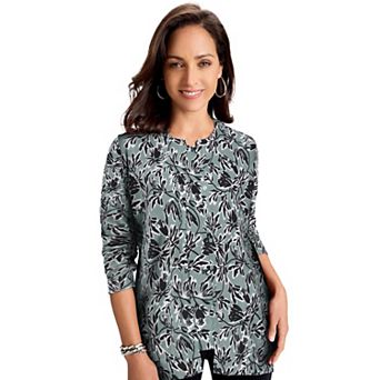 Jessica London Women's Plus Size Fine Gauge Cardigan