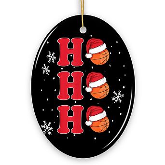 Basketball Christmas Ornament
