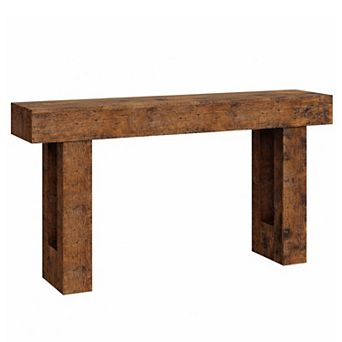 IDEALHOUSE Long Farmhouse Console Table for Entryway