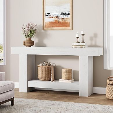 IDEALHOUSE Console Table for Entryway with Storage Shelf