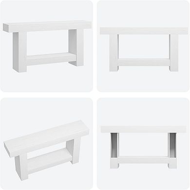 IDEALHOUSE Console Table for Entryway with Storage Shelf