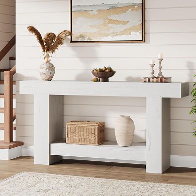 IDEALHOUSE Console Table for Entryway with Storage Shelf