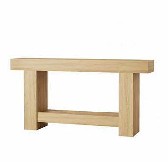 IDEALHOUSE Console Table for Entryway with Storage Shelf