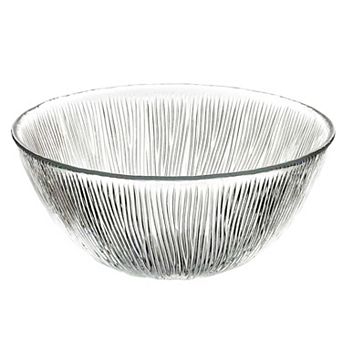 Round 6.5" Clear Glass Bowl for Serving Soup, Salad, Fruit, or Side Dishes