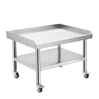 IDEALHOUSE Stainless Steel Equipment Grill Stand Table