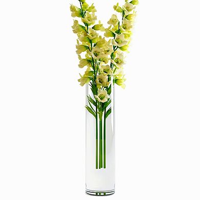 Clear Glass Decorative Vase 16" for Mantels, Tables, or Events - Set of 12