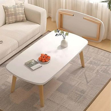 IDEALHOUSE Foldable Laptop Table for Small Spaces