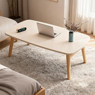 IDEALHOUSE Foldable Laptop Table for Small Spaces