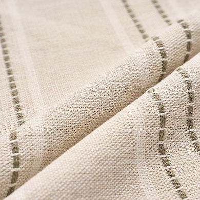 Stripe Pillow Covers Pack of 2 Soft Cozy Decorative Cushion Cases, Casual Farmhouse Pillow Cases
