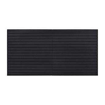 Slat Wall Storage Panels for Garage and Workshop Organization, PVC