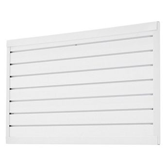 Slat Wall Storage Panels for Garage and Workshop Organization, PVC
