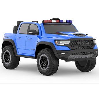 12V Licensed RAM Electric Ride-On Car for Kids w/ Remote Control & Spring Suspension