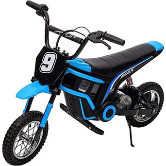 24V 350W Kids Dirt Bike,3 Speeds, 14.3MPH, Shockproof Off-Road, Ages 8-12