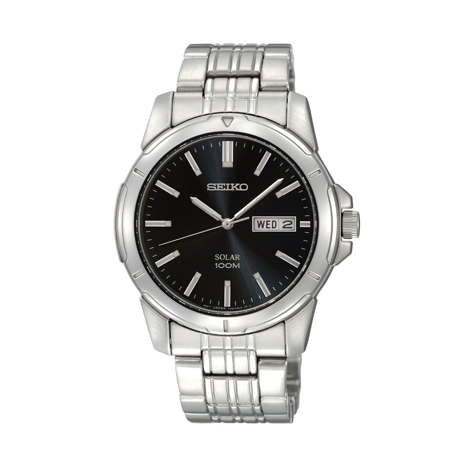 seiko stainless steel watches