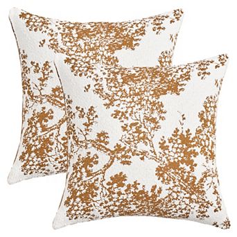 Pillow Cover Ink Painting Cushion Covers Modern Decorative Pillow Case Set of 2, 18X18 Inch