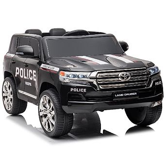 12V 2-Seater Kids Ride-On Truck, Remote Control, LED Lights, Music, 3 Speeds, Spring Suspension