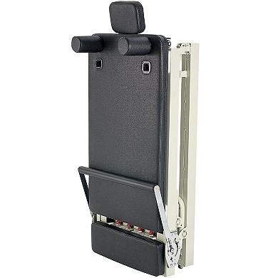 Pilates Reformer for Home Foldable Frame with Springs, Pads, and Jump Board