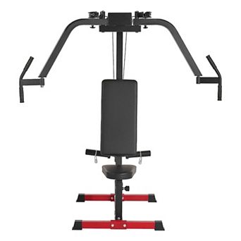 Reverse Delt and Chest Fly Machine Home Gym Shoulder and Back Training Equipment