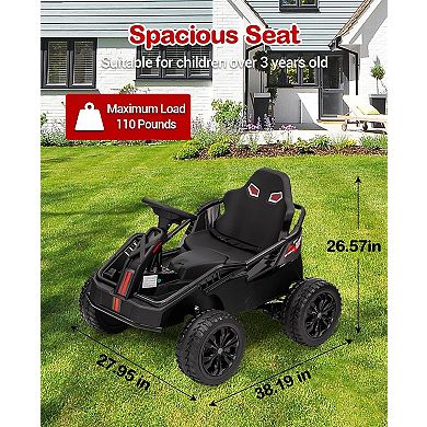 24V Kids Electric Four Wheeler Car for Big Kids