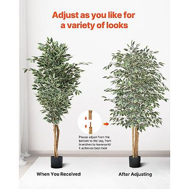 Artificial Olive Tree Indoor Greenery with Shapeable Branches