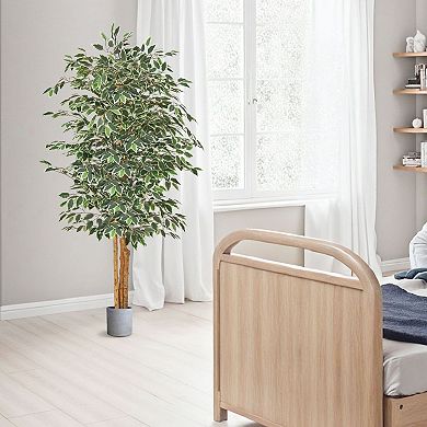 Artificial Olive Tree Indoor Greenery with Shapeable Branches