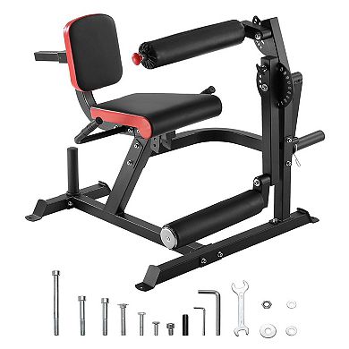 Plate-Loaded Leg Curl and Extension Machine Compact Lower-Body Gym Equipment