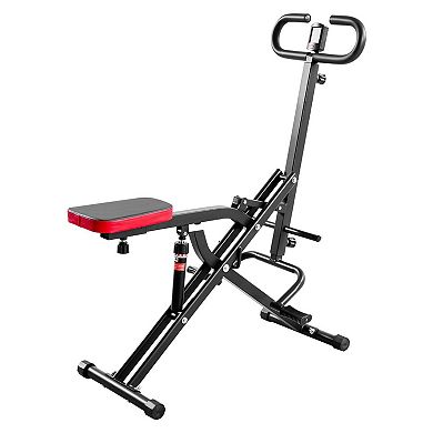 Home Squat Training Machine with Adjustable Seat and Resistance Levels