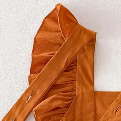 Summer Baby Girls Solid Color Square Neck bodysuit