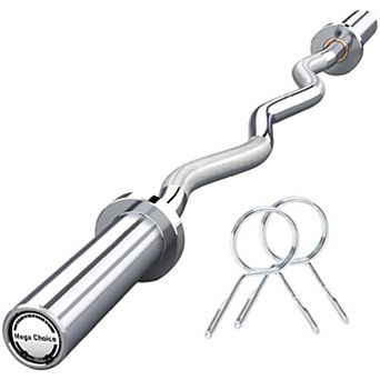 Olympic Barbell for Home Gym, 500LB Capacity with Copper Sleeves