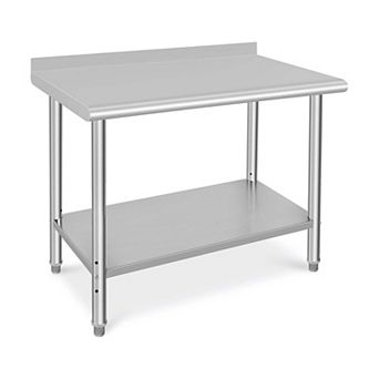IDEALHOUSE Stainless Steel Commercial Prep Table