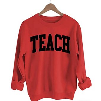 Women's Plus Size Fall Graphic Crewneck Sweatshirt Long Sleeve Oversized Casual Pullover Shirt Top