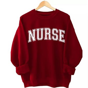 Women's Plus Size Fall Graphic Long Sleeve Crewneck Sweatshirt Oversized Loose Casual Pullover Top