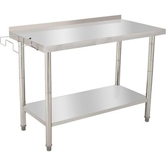 IDEALHOUSE Heavy-Duty Stainless Steel Prep Table
