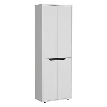 Ambery 180 Armoire Light Gray MDF