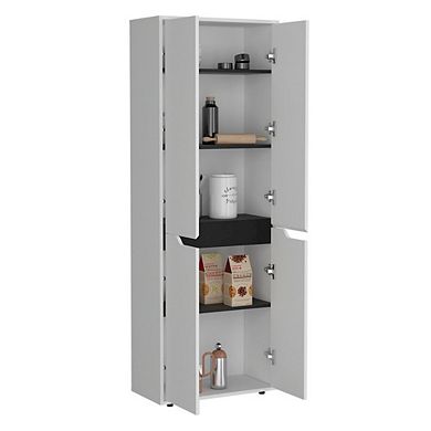 Ambery 180 Armoire Light Gray MDF